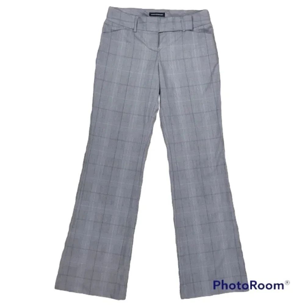 ✨ Express Editor houndstooth plaid barely boot low rise pants✨ - Picture 4 of 10